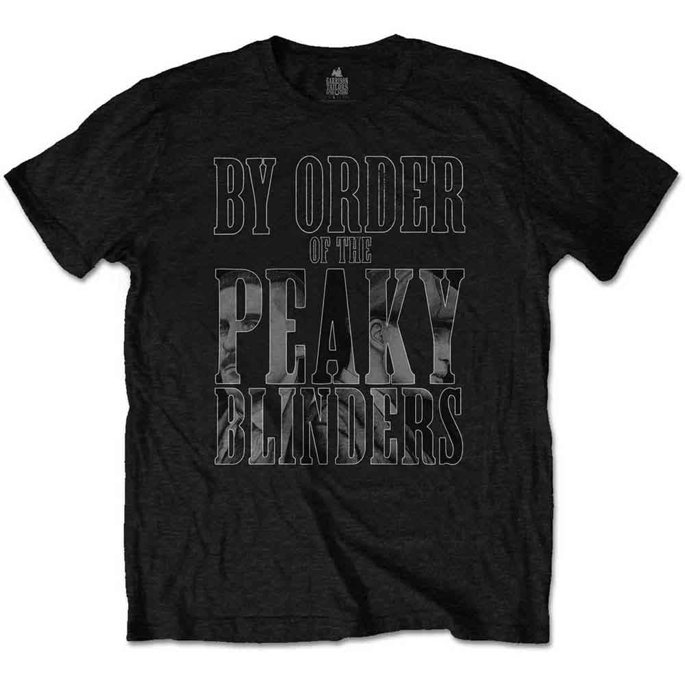 Peaky Blinders Men's T-Shirt By Order Infill Black (S)