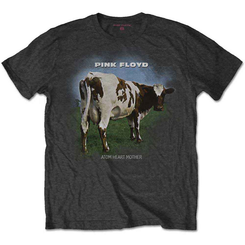 Pink Floyd Men's T-Shirt Atom Heart Mother Fade Black (XXL)