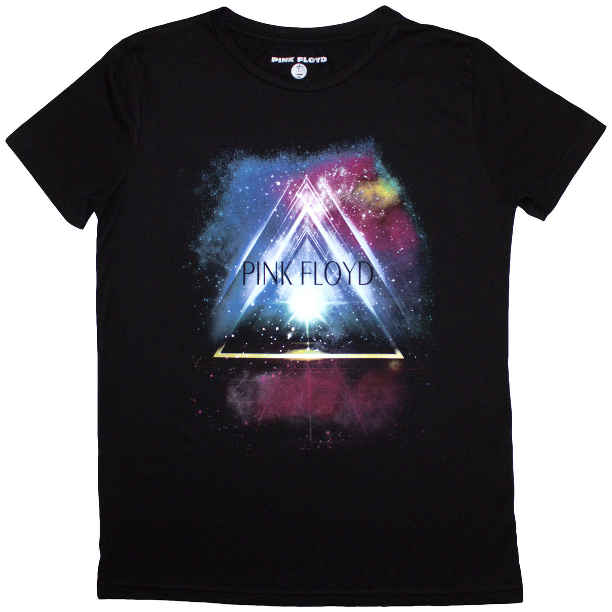 Pink Floyd Ladies T-Shirt Space Prism Black (XL)