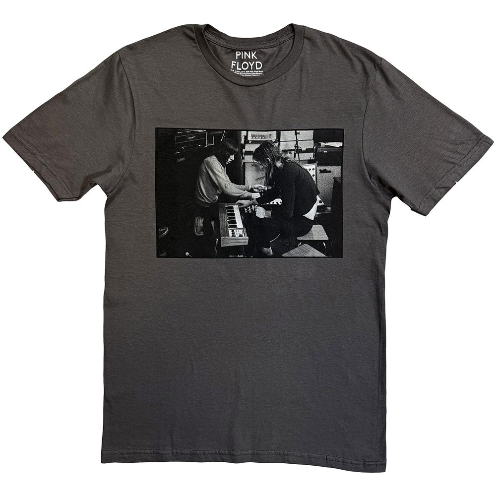 Pink Floyd Unisex T-Shirt Studio Photo Charcoal Grey (XL)