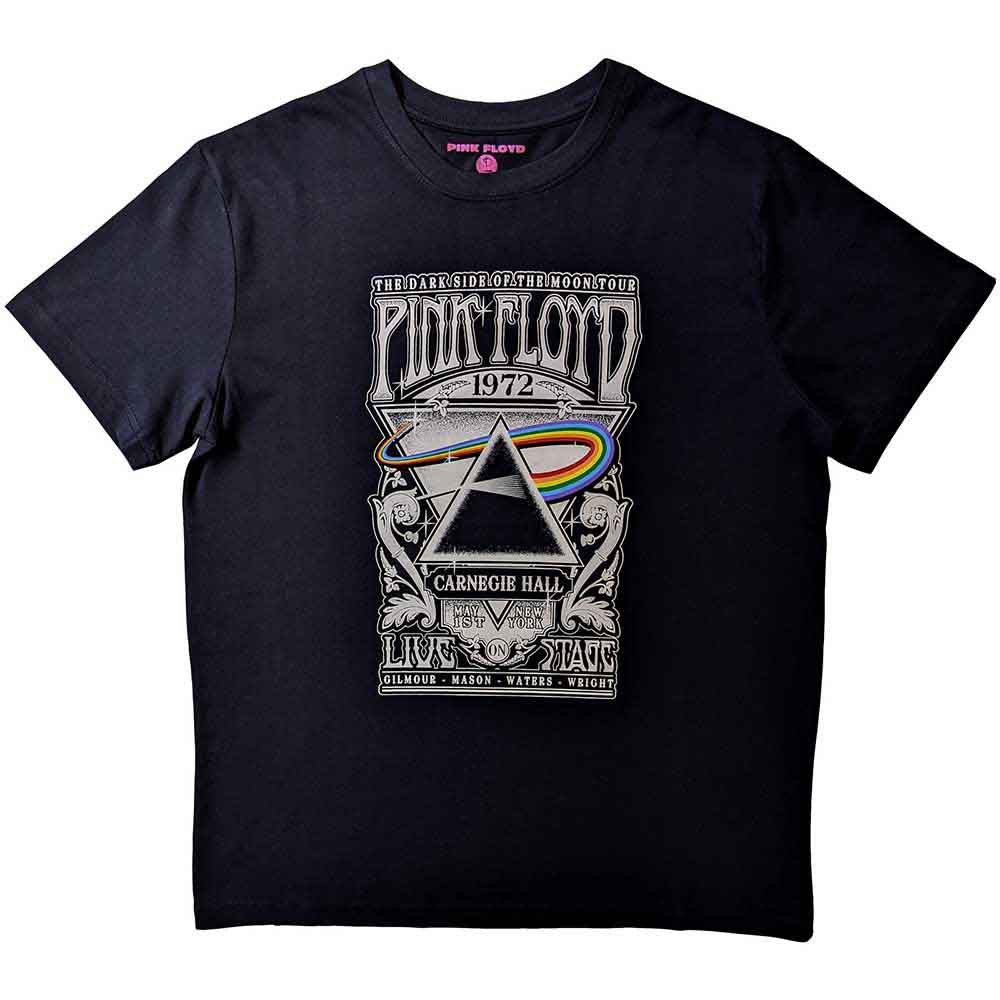 Pink Floyd Men's T-Shirt Carnegie Hall Black (M)
