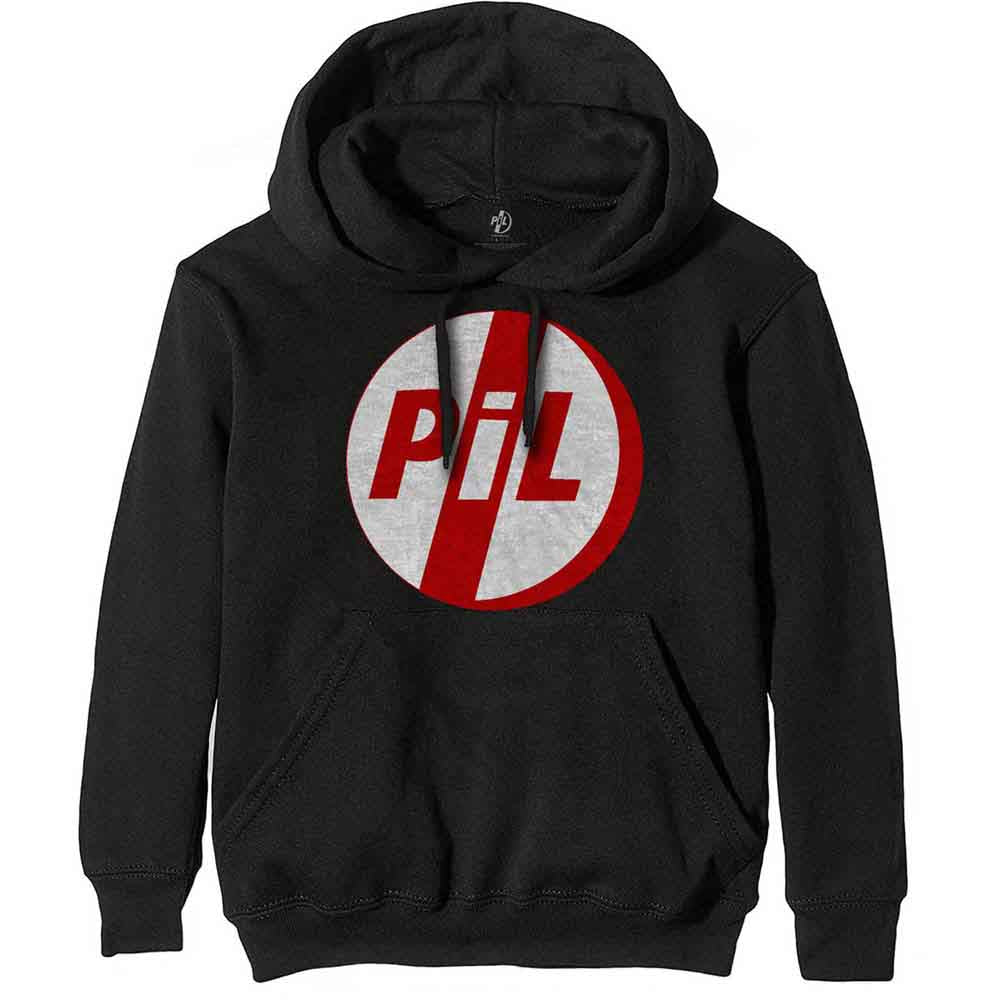 Public Image Ltd Unisex Pullover Hoodie Logo Black (M)