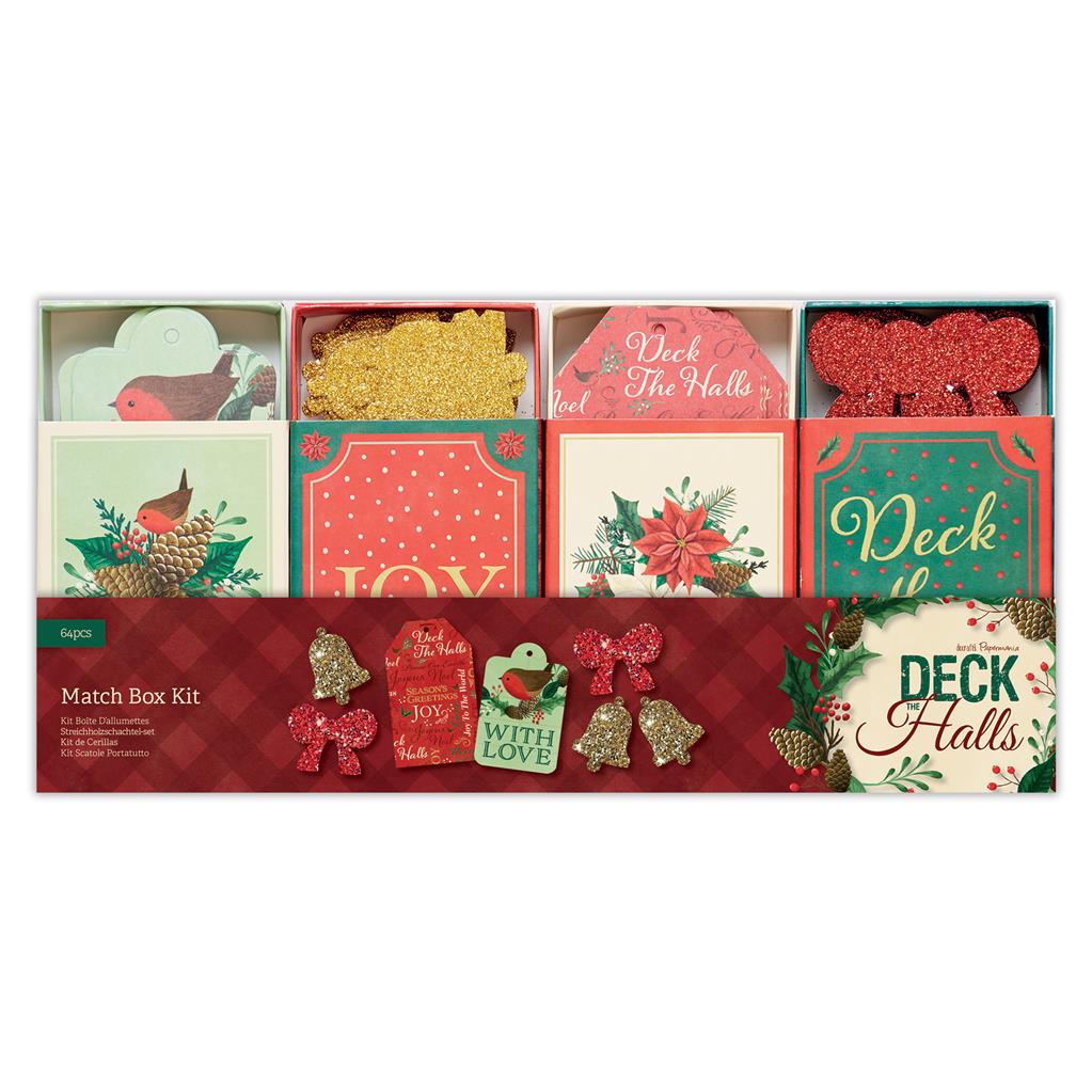 Papermania Deck the Halls Match Box Kit