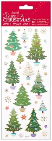 Create Christmas Luxury Stickers - Christmas Trees