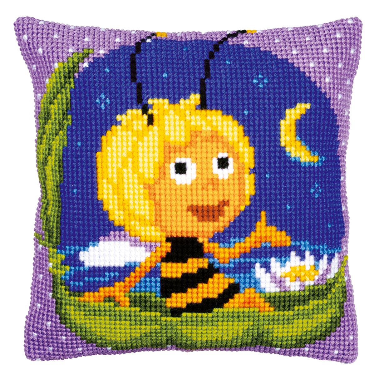 Vervaco Cross Stitch Kit 40cm Cushion Cover - Maya: At Night
