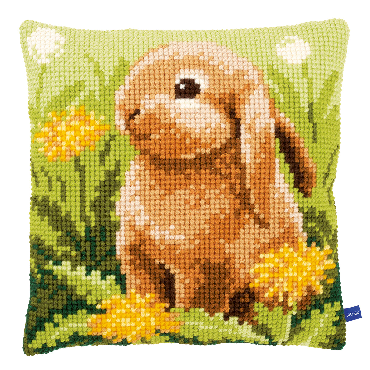 Vervaco Cross Stitch Kit 40cm Cushion Cover - Little Hare