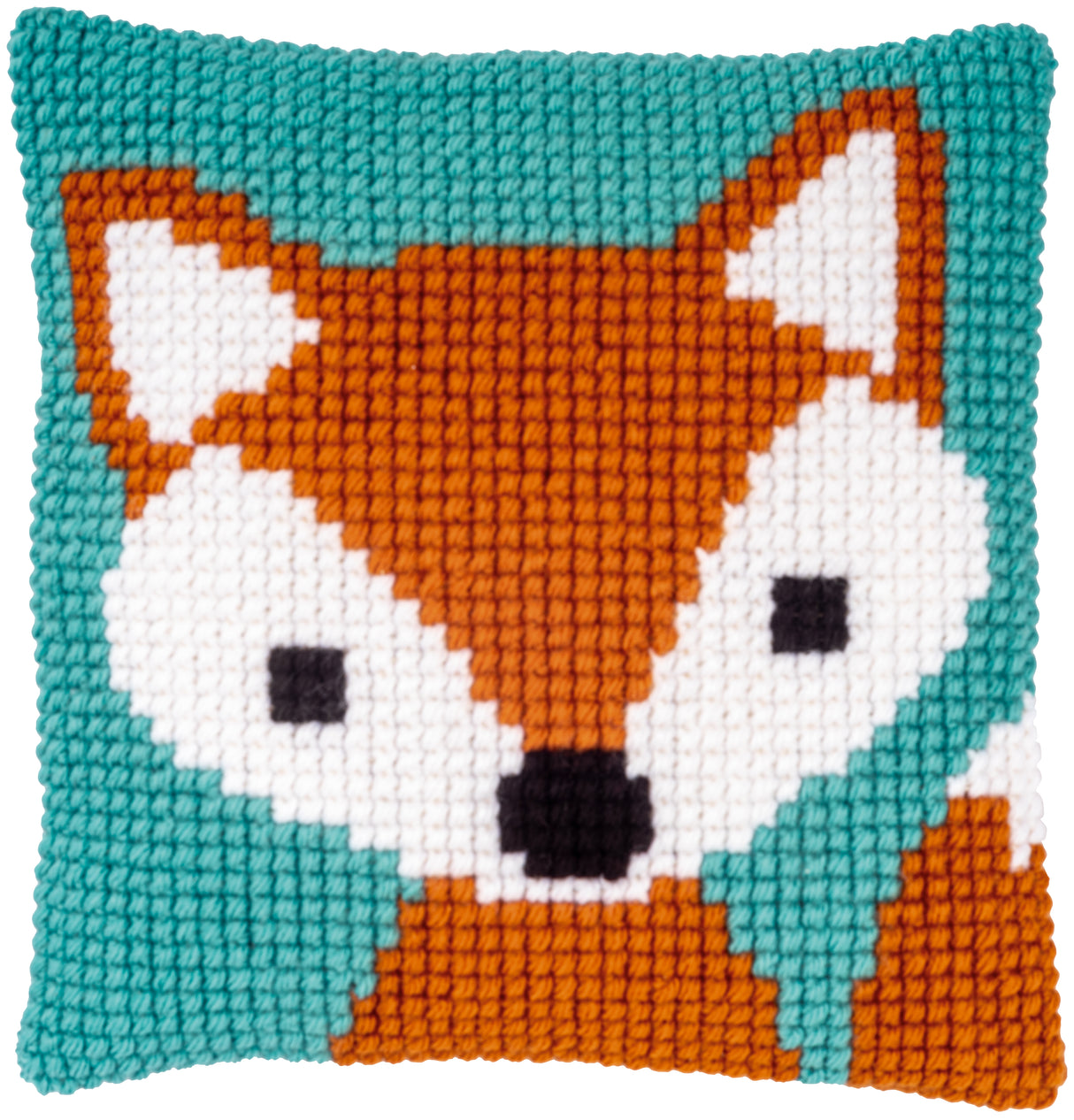 Vervaco Cross Stitch Kit 40cm Cushion Cover - Little Fox