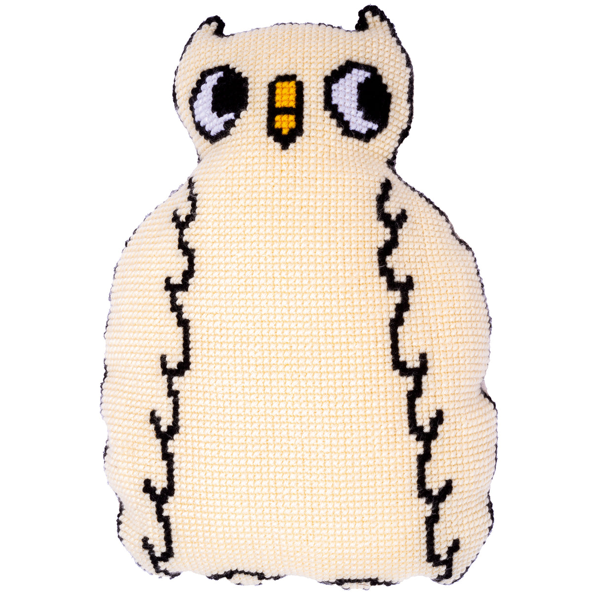 Vervaco Cross Stitch Kit 36cm x 51cm Shaped Cushion Cover - Eva Mouton: Owl