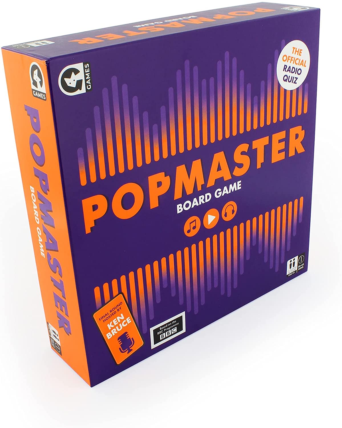 GingerFox Popmaster Board Game