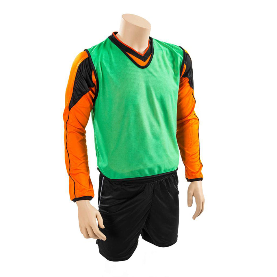 Precision Plain Mesh Training Bib Adult (Green)