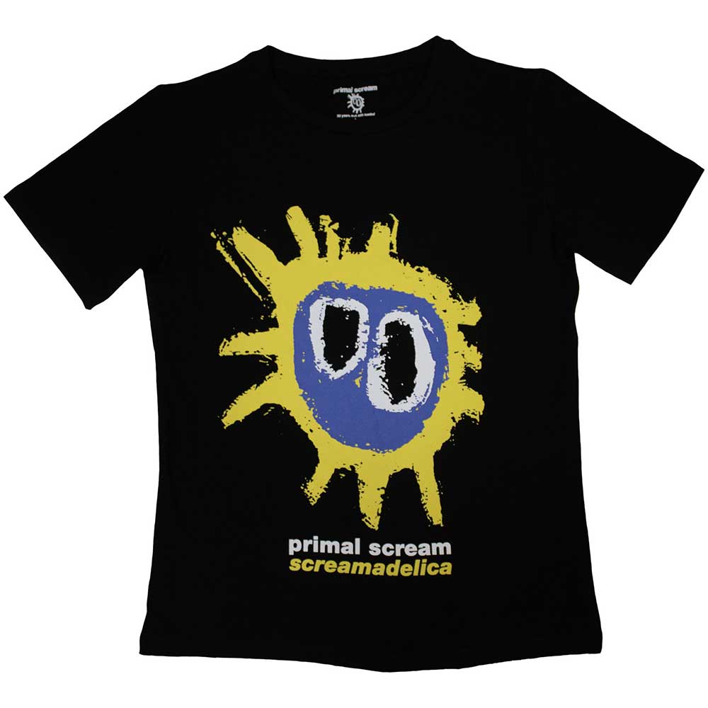 Primal Scream Ladies T-Shirt Screamadelica Black (XL)