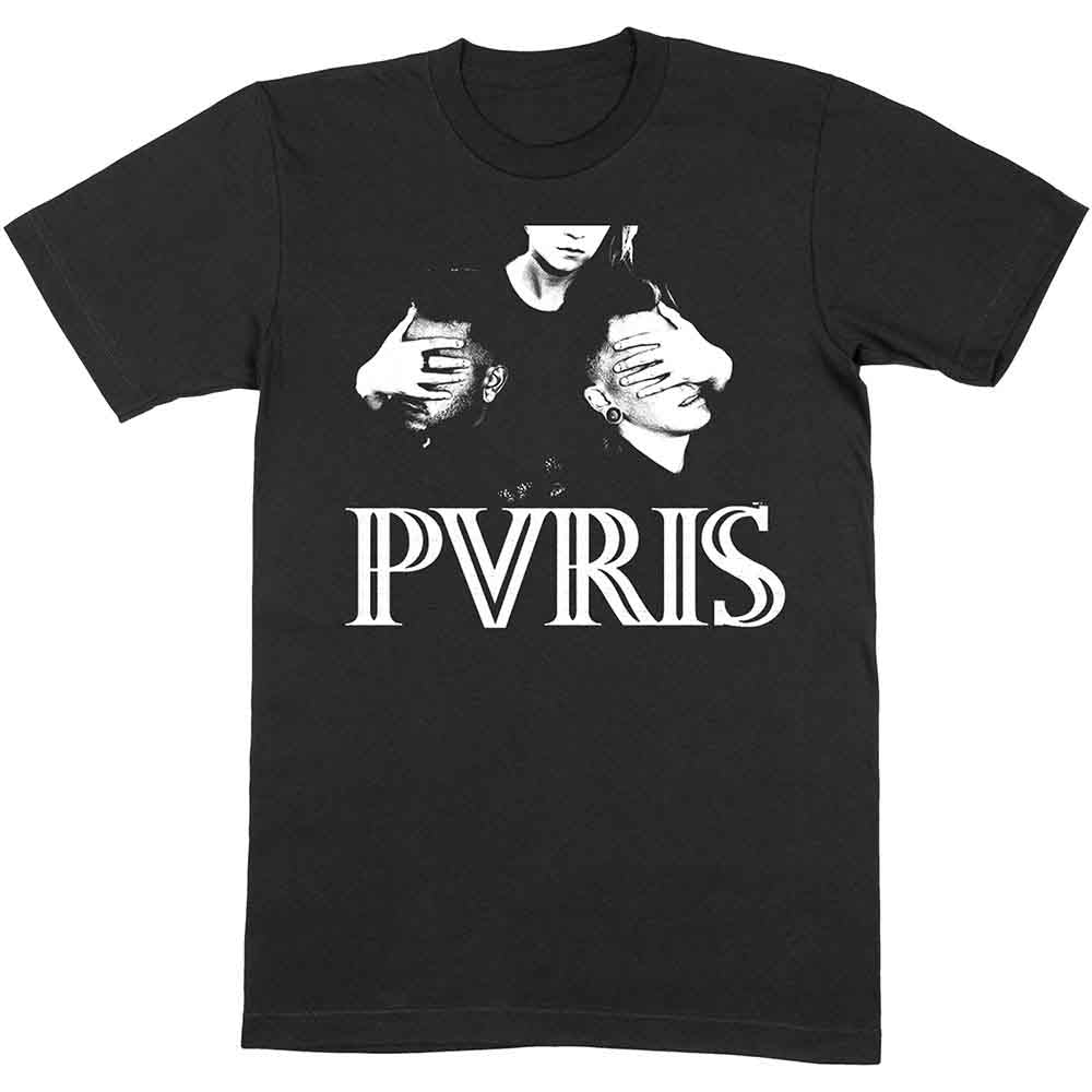 PVRIS Unisex T-Shirt Hands Black (M)