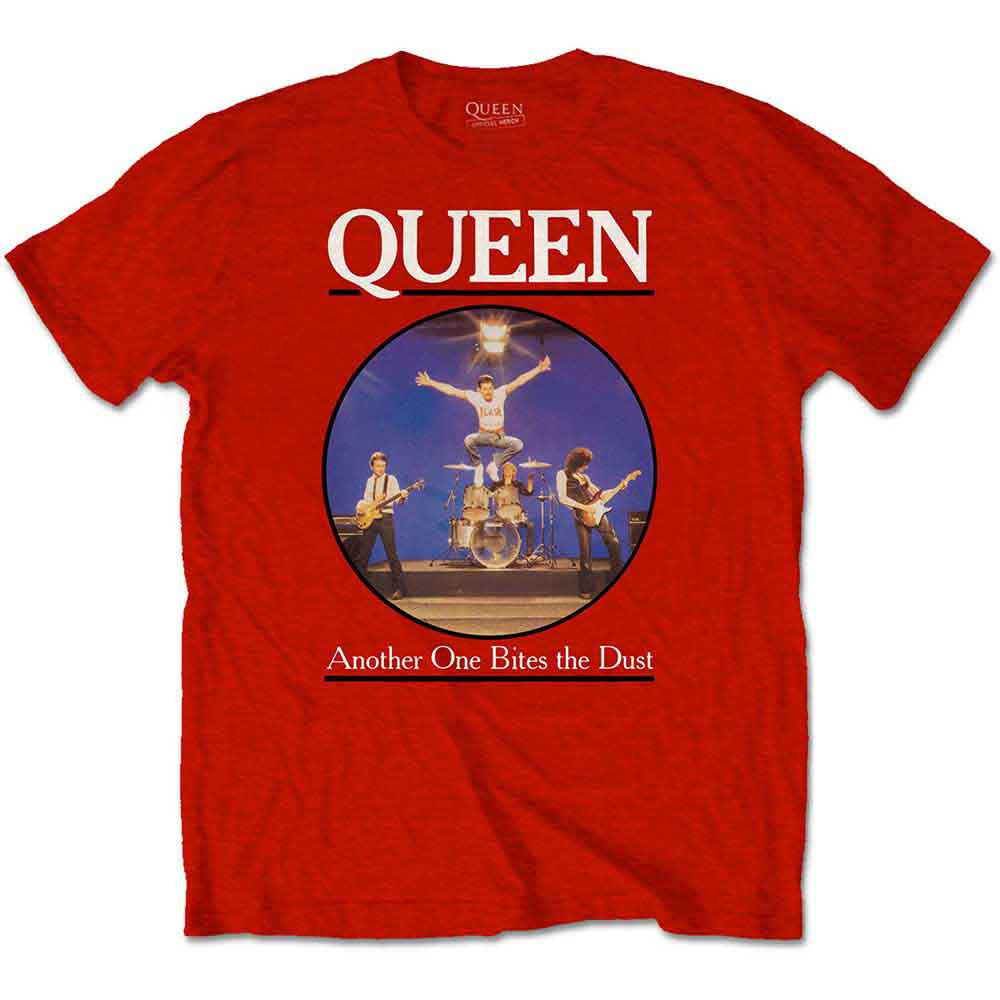 Queen Kids T-Shirt Another One Bites The Dust Red (11-12yrs)