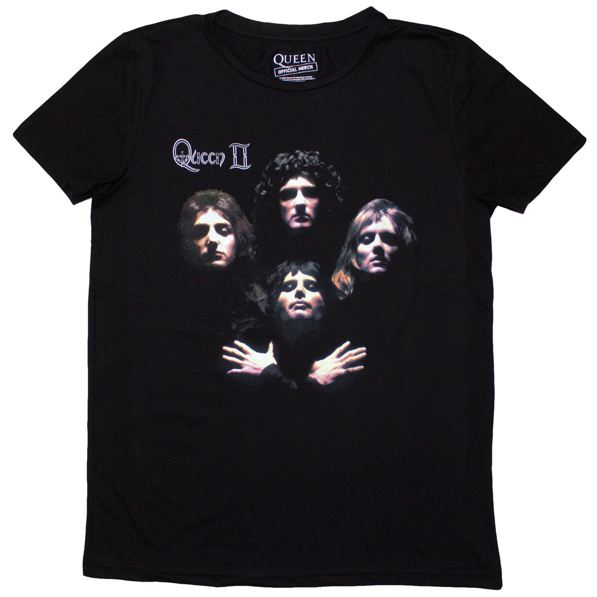 Queen Ladies T-Shirt Bo Rhap Classic Black (S)