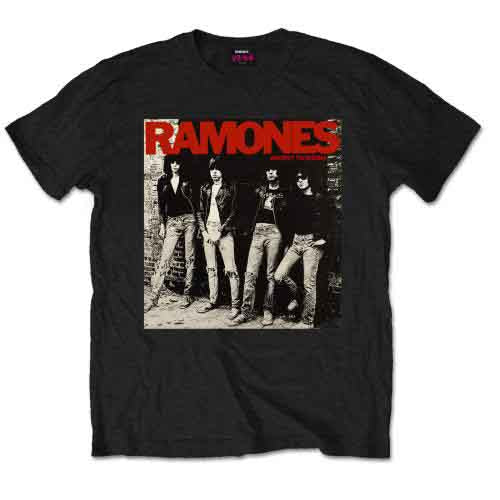 Ramones Men's T-Shirt Rocket to Russia Black (XXL)