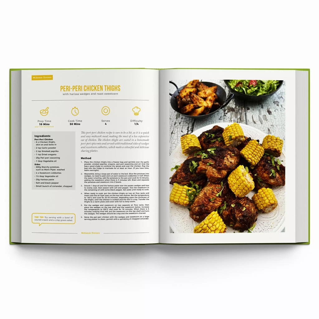 Tower Cookbook for Air Fryer Ovens