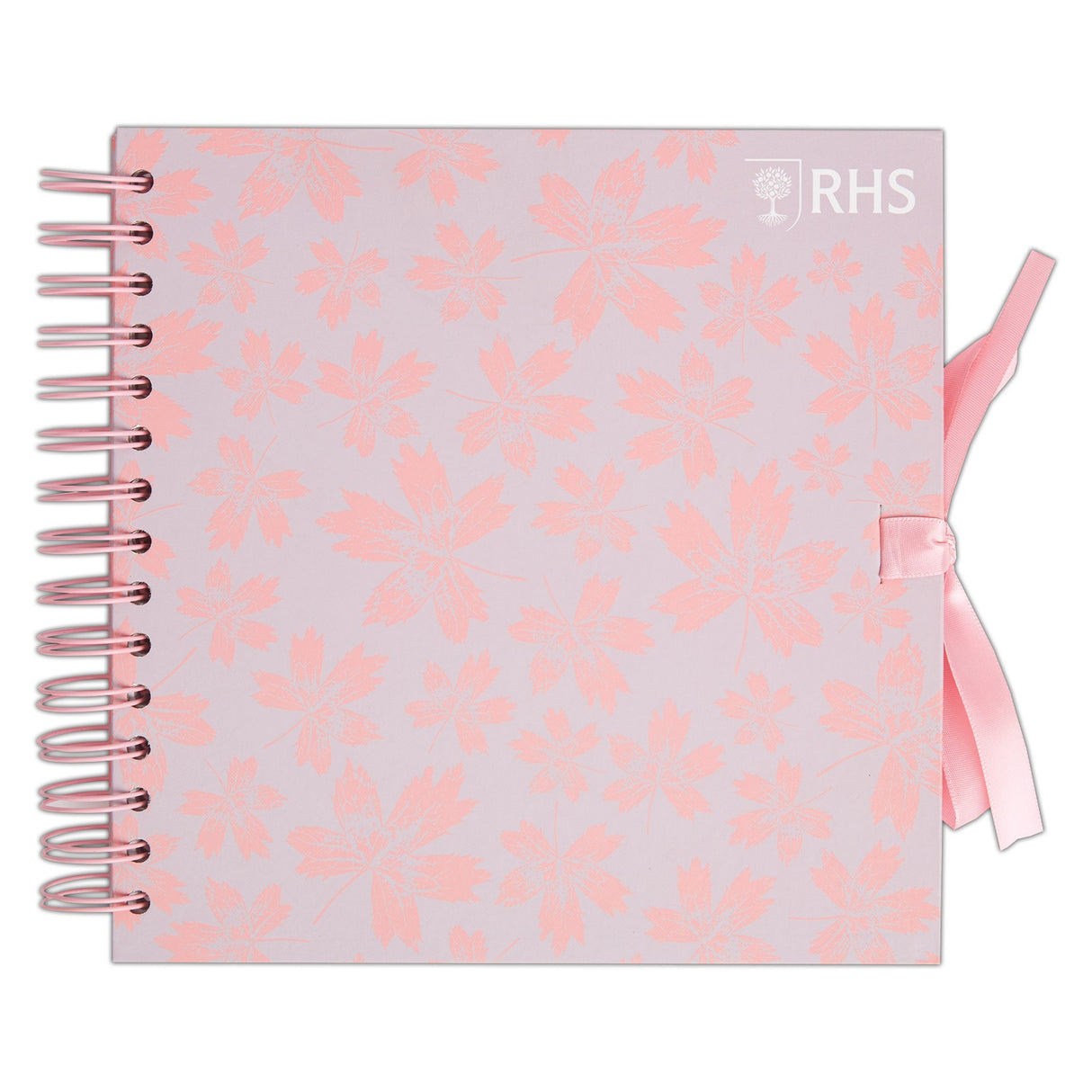 RHS 8" x 8" Scrapbook Spiral Bound - Leaves