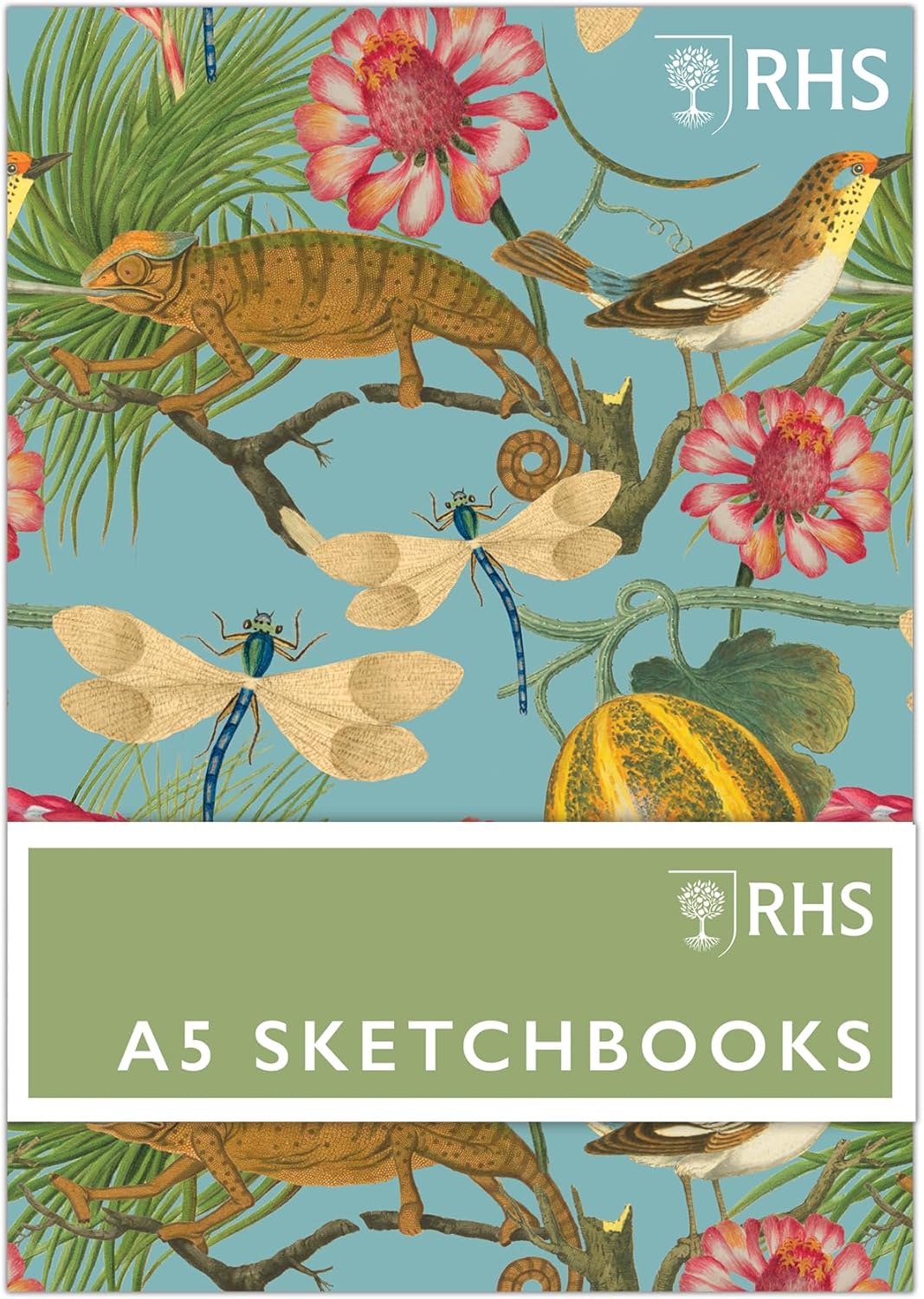 RHS A5 Sketchbook 100gsm 20sht - Tropical (3pk)