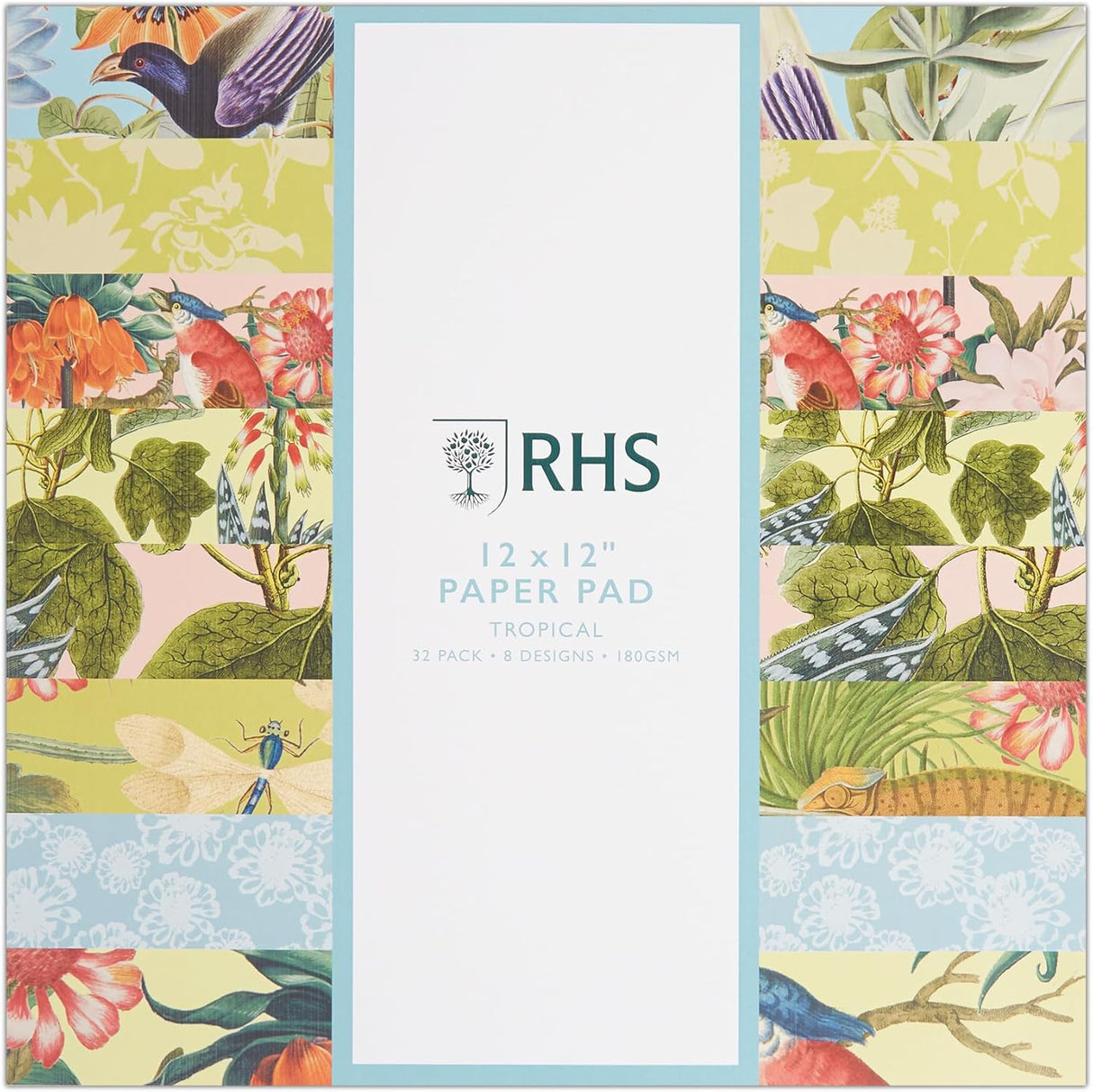 RHS Paper Pad 12" x 12" 32sht - Tropical