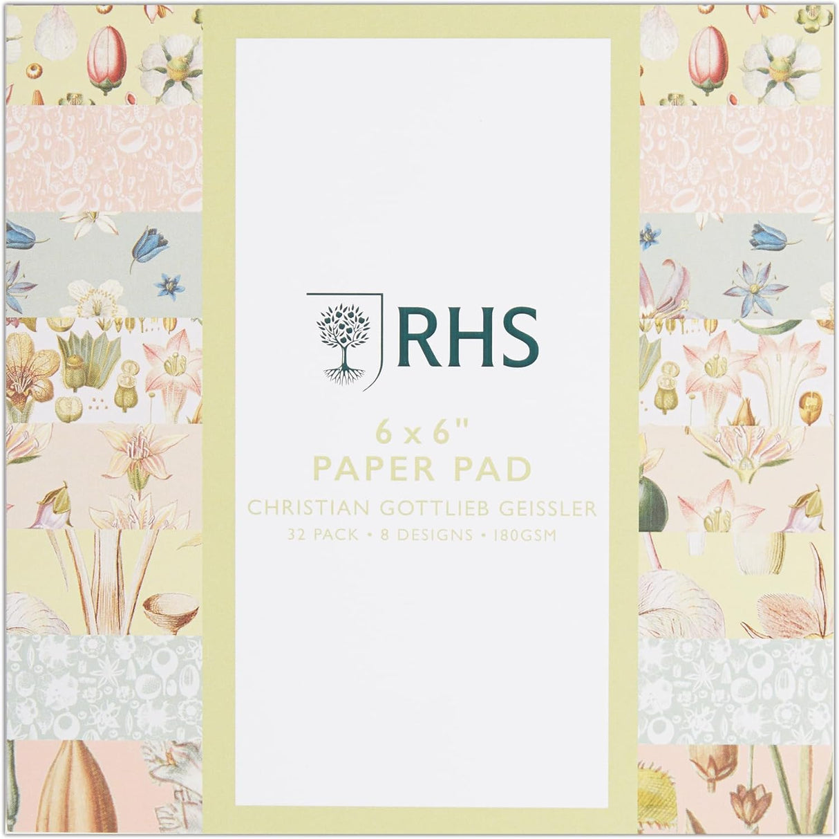 RHS Paper Pad 6" x 6" 32sht - Geissler