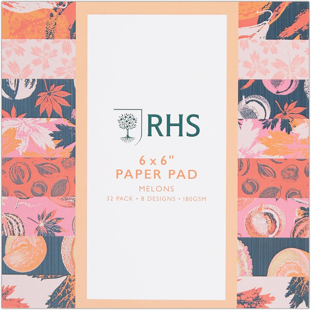RHS Paper Pad 6" x 6" 32sht - Melons