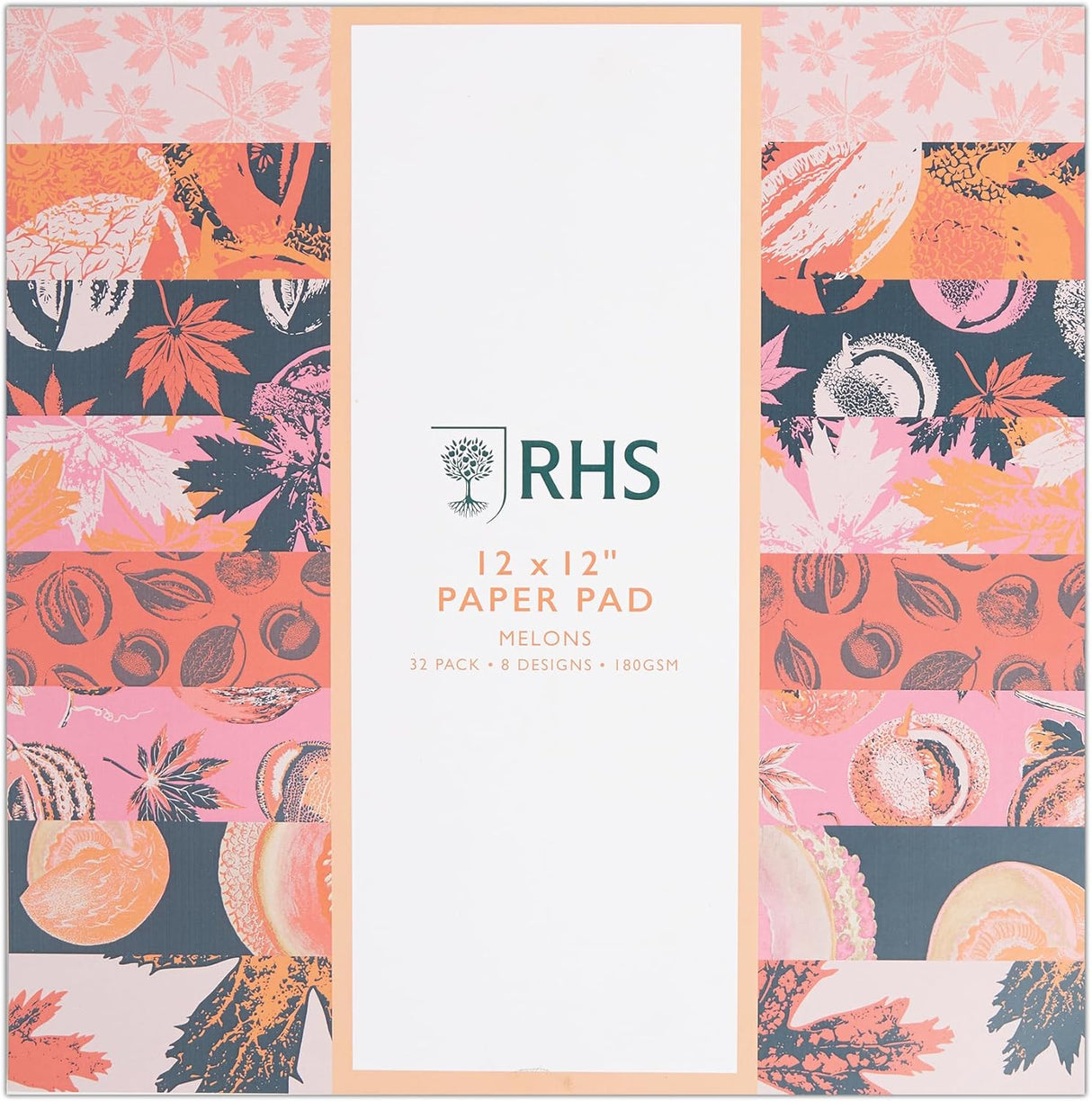 RHS Paper Pad 12" x 12" 32sht - Melons