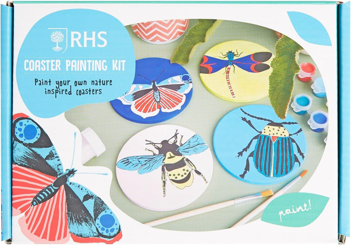 RHS Paint Your Own Coasters Kit