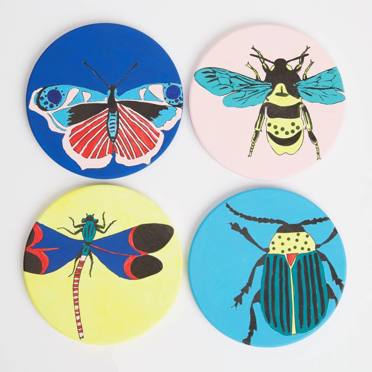 RHS Paint Your Own Coasters Kit