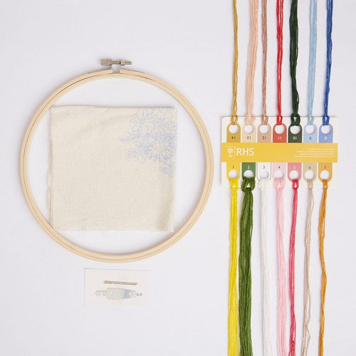 RHS 8" Embroidery Kit - Bouquet