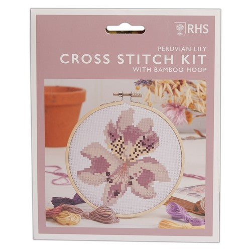 RHS 5" Cross Stitch Kit - Peruvian Lily