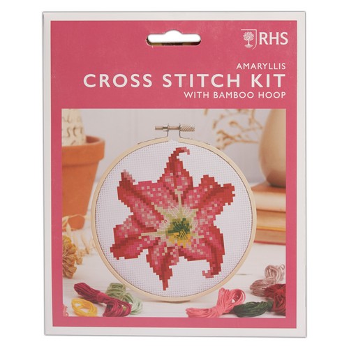RHS 5" Cross Stitch Kit - Amarylis