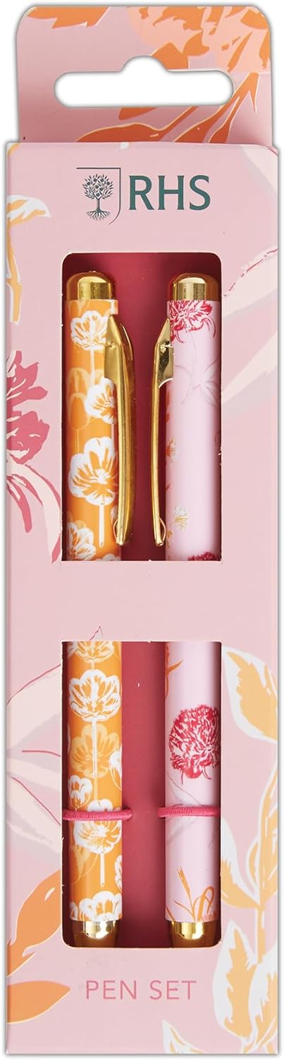 RHS Ballpoint Pen Gift Set - Bold Florals