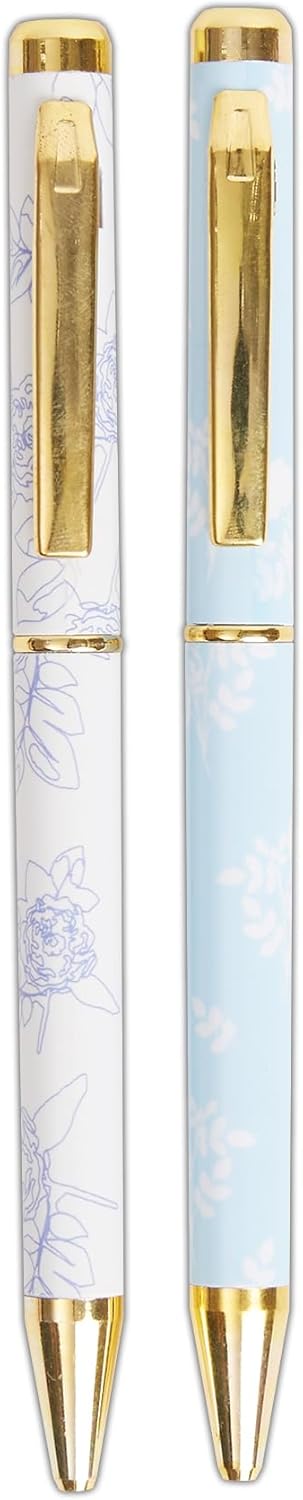 RHS Ballpoint Pen Gift Set - Lillies and Roses