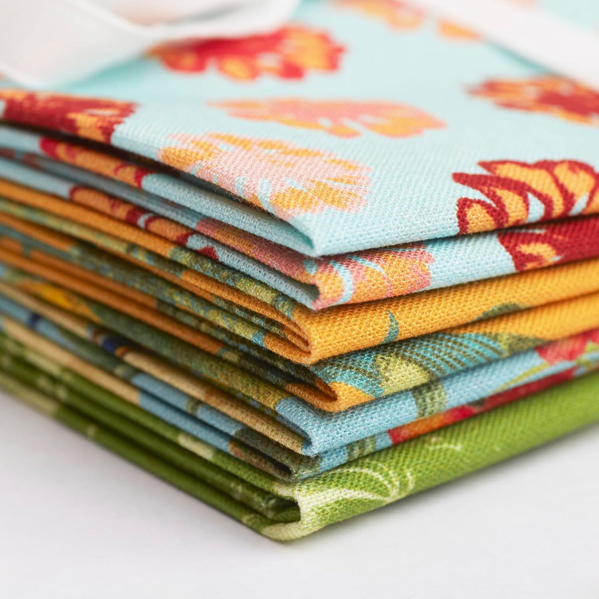 RHS Fat Quarters Fabric Bundle 18" x 22" - Tropical (4pk)