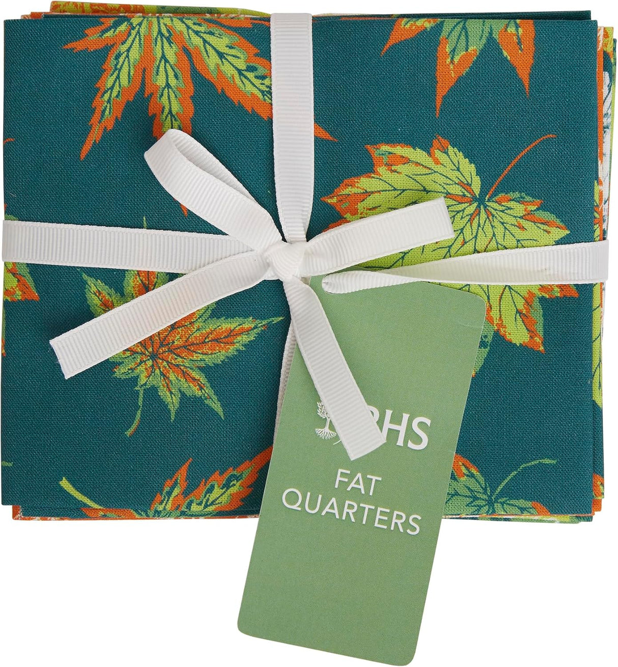 RHS Fat Quarters Fabric Bundle 18" x 22" - Leaves (4pk)