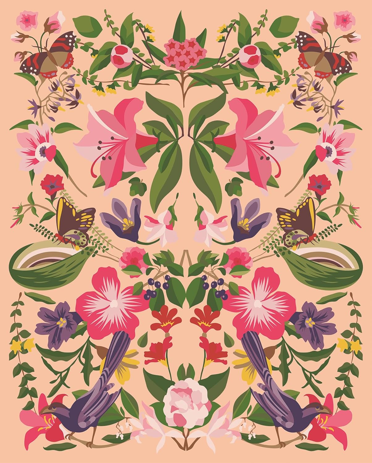 RHS Paint By Numbers 50cm x 40cm - Kaleidoscope