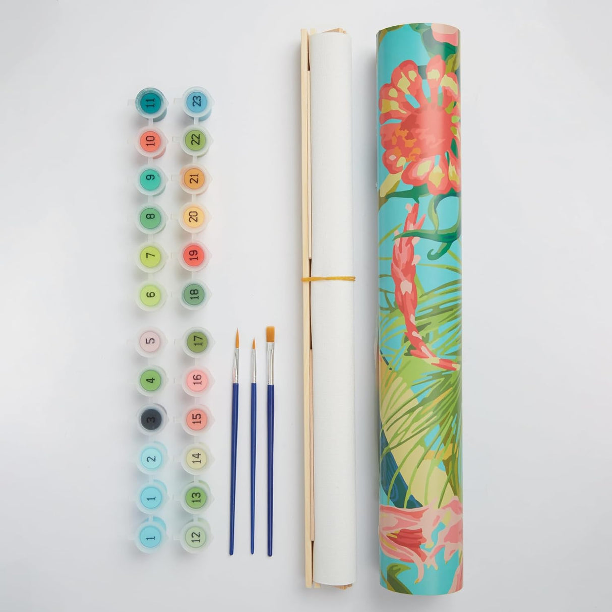 RHS Paint By Numbers 50cm x 40cm - Tropical Birds