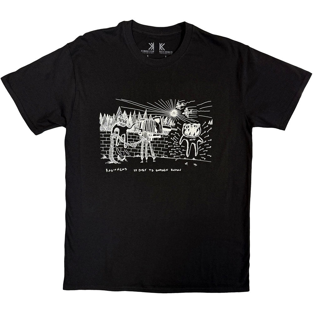 Radiohead Unisex Organic T-Shirt Despot Black (XL)