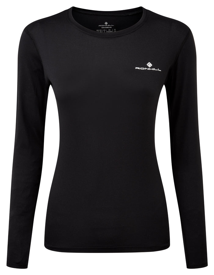 Ronhill Womens Core Long Sleeve Top Black (12)