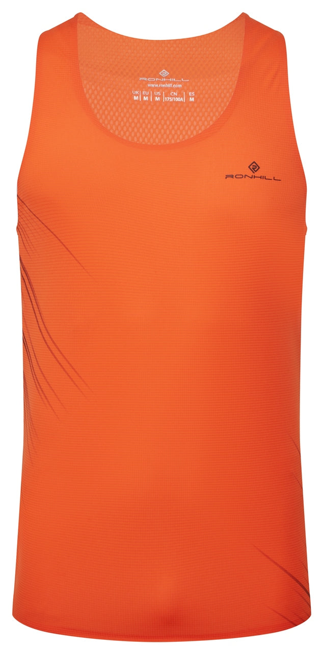 Ronhill Mens Tech Race Vest Red/Black (XL)