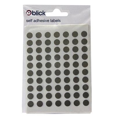 Blick Self Adhesive Labels Circles 8mm Gold (490pc)