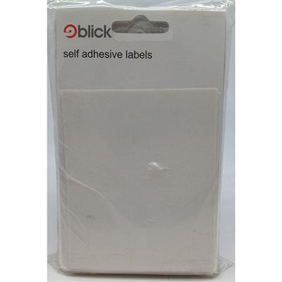 Blick Self Adhesive Labels 12mm x 102mm White (56pc)