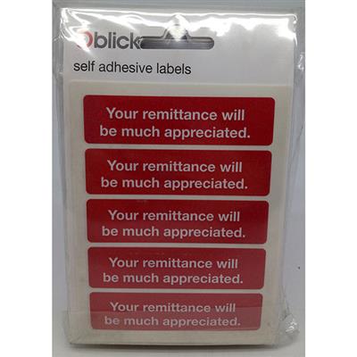 Blick Self Adhesive Labels AR2/R1 Account Reminders (35pc)