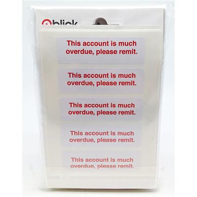 Blick Self Adhesive Labels AR4/R2 Account Reminders (35pc)