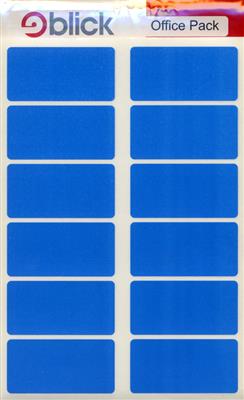 Blick Self Adhesive Labels 25mm x 50mm Blue (320pc)