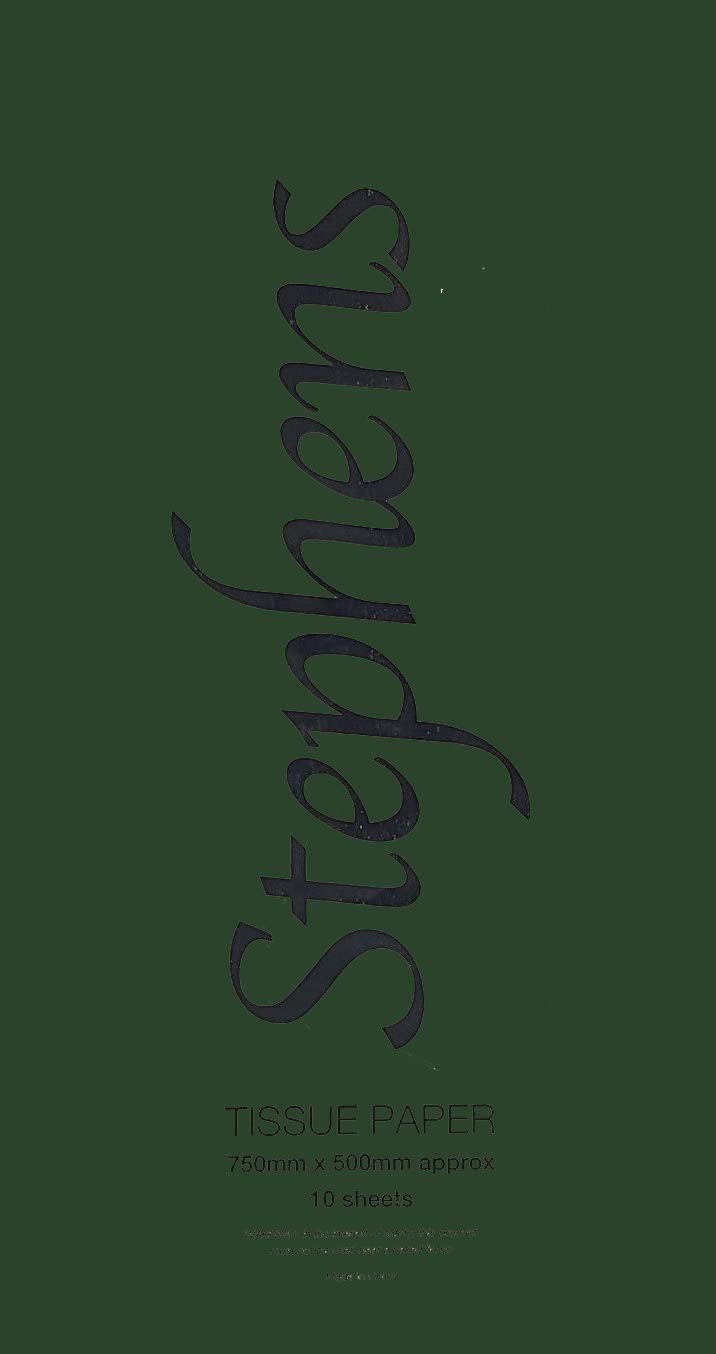 Stephens Tissue Paper Dark Green 750mm x 500mm 10shts