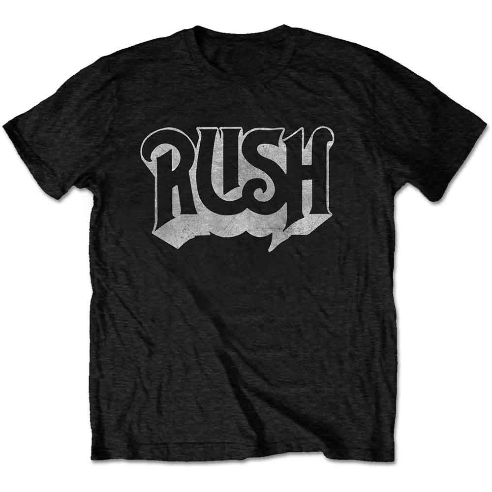 Rush Unisex T-Shirt Logo Black (S)
