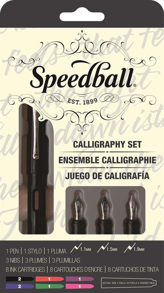 Speedball Calligraphy Fountain Pen Set
