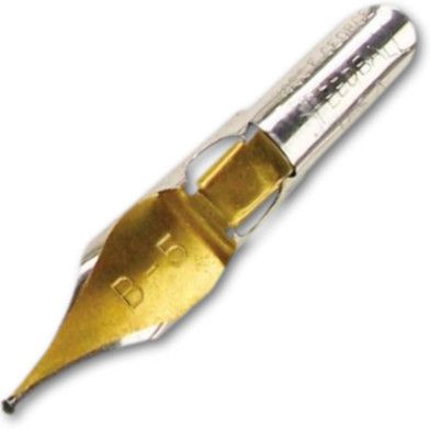 Speedball Broad Edge B5 Round Pen Pen Nib (Single)