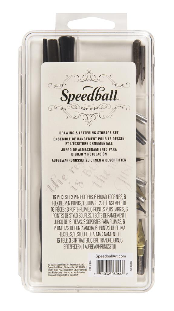 Speedball Drawing and Lettering Storage Set